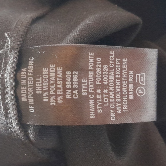 THEORY Shawn C fixture pointe Leggings black size M - Picture 6 of 15